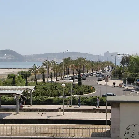 T1 With Sea View And Panoramic Rooftop Pool Apartment Algés